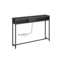 Konsolinis staliukas 25x120x81,1cm., juodos spalvos