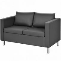 Sofa 120x60x62,5cm., tamsiai pilkos spalvos