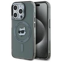 Mob. telefono dėkliukas Karl Lagerfeld KLHMP15LHLSCHK iPhone 15 Pro 6.1" black