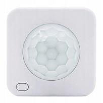 PIR judesio jutiklis Shelly BLU Motion ZB Zigbee 3.0 Bluetooth 5 LE LUX CR2477, baltas