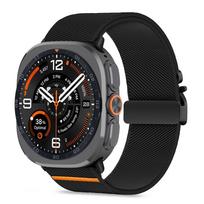Tech-Protect Nylon Clasp for Samsung Galaxy Watch Ultra 47mm - Black