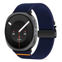 Tech-Protect Nylon Clasp Strap for Samsung Galaxy Watch 40/44/46 mm - Navy Blue