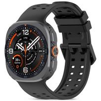 Tech-Protect Silicone Air Strap for Samsung Galaxy Watch Ultra 47mm - Black