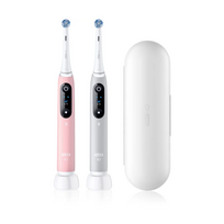 Oral-B iO 6 Duo White/Pink + Travel Case