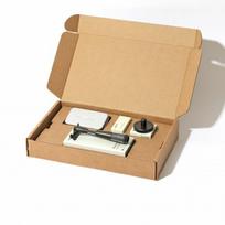 Twig Single Edge Kit Rinkinys su vienašmeniu skustuvu Black