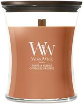Žvakė, aromatinė WoodWick Pumpkin Praline, 50 - 65 h, 275 g, ruda sp.