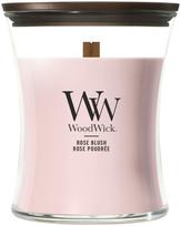 Žvakė, aromatinė WoodWick Rose Blush, 50 - 65 h, 275 g, rožinė sp.