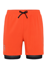 Daehlie - Shorts Run 2 In 1 - Treniruočių šortai - Oranžinė