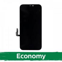 LCD ekranas skirtas iPhone 12 / 12 Pro juodas (Hard OLED / Economy)