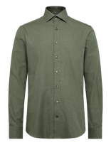 Bruun & Stengade - Bs Lindgren Slim Fit Shirt - Verslo marškiniai - Žalia