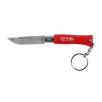Opinel Colorama 04 Inox Grab Red Sulankstomas peilis