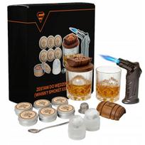 Viskio rūkymo rinkinys „Premium Smoker“ dovanų rinkinys jam
