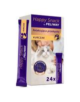 FELIWAY Happy Snack Chicken 24x15 g su vištiena, atpalaiduojanti užkandis visiems katėms