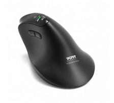 PORT CONNECT Mouse | ERGO AUDITOR | Wireless | Bluetooth, 2.4 GHz | Black