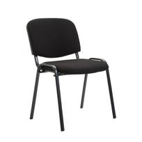 Konferencinė kėdė STANDARD, juodas audinys, juodas rėmas