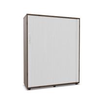 Biuro spinta NUWO su žaliuzinėmis durimis, 4 lentynos, 1500x1200x420 mm, konfigūruojama