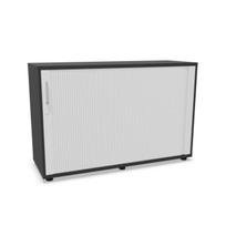 Biuro spinta NUWO su žaliuzinėmis durimis, 2 lentynos, 780x1200x420 mm, konfigūruojama