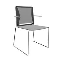 Kėdė FILO NET su porankiais, ALBA SEATING, konfigūruojama