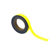 Magnetinė pramoninės kokybės Easy Wipe ženklinimo juosta 25 mm x 10 m, geltona