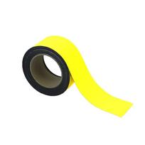 Magnetinė Easy Wipe ženklinimo juosta, pramoninės kokybės, 60 mm x 10 m, geltona