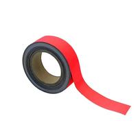 Magnetinė pramoninės kokybės Easy Wipe ženklinimo juosta 40 mm x 10 m, raudona