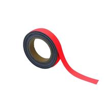 Magnetinė pramoninės kokybės Easy Wipe ženklinimo juosta 25 mm x 10 m, raudona