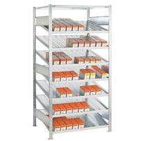 Metalinė lentyna Schulte Multiplus 2000 mm x1000 mm Kanban
