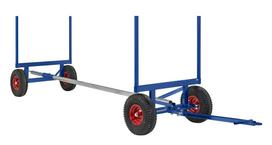 Didelių gabaritų prekių vežimėlis KONGAMEK 125PF 4000 x 1270mm 3500 kg