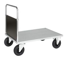 Platforminis vežimėlis su bortu KONGAMEK 6322B 1000 x 700mm 500 kg su stabdžiais
