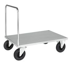 Platforminis vežimėlis KONGAMEK 6313B 1200 x 800mm 500 kg su stabdžiais