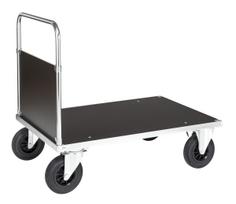 Platforminis vežimėlis su bortu KONGAMEK 5323B 1200 x 800mm 500 kg su stabdžiais