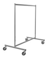 Pastatoma drabužių kabykla ant ratukų KONGAMEK 1180 x 710mm 75 kg su stabdžiais