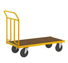 Platforminis vežimėlis KONGAMEK 144600B 1336 x 650mm 400 kg su stabdžiais