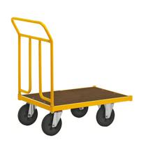 Platforminis vežimėlis KONGAMEK 144400B 836 x 500mm 400 kg su stabdžiais