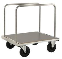 Lakštinių medžiagų transportavimo vežimėlis KONGAMEK 539B 890 x 800mm 500 kg su stabdžiais