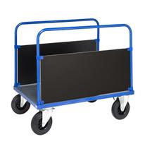 Platforminis vežimėlis su borteliu KONGAMEK 4362B 1000 x 700mm 500 kg su stabdžiais