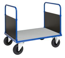 Platforminis vežimėlis su borteliu KONGAMEK 4333B 1200 x 800mm 500 kg su stabdžiais