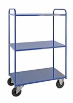 Lentynų vežimėlis KONGAMEK 4149BB 955 x 550mm 400 kg su stabdžiais