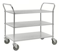 Lentynų vežimėlis KONGAMEK 4148EB 1070 x 585mm 250 kg su stabdžiais