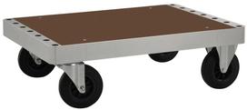 Platforminis vežimėlis KONGAMEK 1301B 900 x 600mm 800 kg su stabdžiais