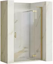 "Rea Hugo 80 Gold Brushed" dušo durys