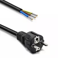 SCHUKO CEE power cable Cu stripped and soldere