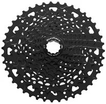 Galinis žvaigždžių blokas SunRace CSUS300 10-speed 11-50T black
