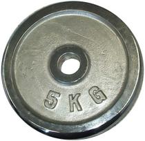 Spartan Svorio plokštelė chromuota, skirta štangos pratimams KUBISPORT 5kg 30 mm