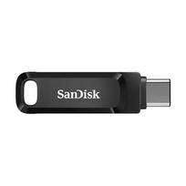 USB Atmintinė - SanDisk Ultra Dual Drive 128GB USB Type-A/Type-C Juoda, Sidabrinė