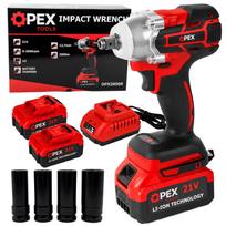 Akumuliatorinis smūginis suktuvas OPEX TOOLS OPX28009, 21V, 350Nm su 2 akumuliatoriais