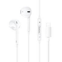 Ausinės - HOCO M111 su Lightning Jungtimi ir HD Mikrofonu (iPhone, iPad įrenginiams)