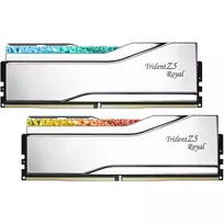 G.Skill Trident Z5 Royal 48GB (2x 24GB) DDR5-7200 MHz atminties rinkinys, sidabrinis