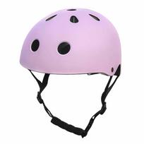 Vaikiškas dviratininko šalmas Trike Fix su LED, M (55–58 cm), violetinis
