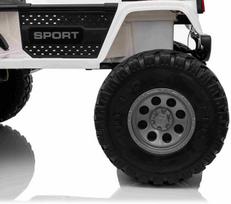 Keičiamo dydžio Extreme Sport 4x4 visureigis Baltas
